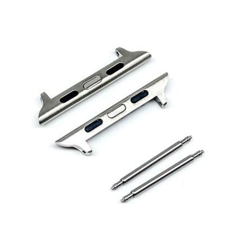 

Replacement Stainless Steel Watch Band Accessory, Spring Bar Watch Strap Adapter for Apple Watch 40mm/44mm