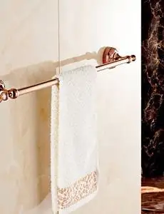 XP HOME Towel Bar Gold Wall Mounted 64cm*7.8cm*6.4cm(25.2*3.1*2.5inch) Brass / Zinc Alloy Neoclassical