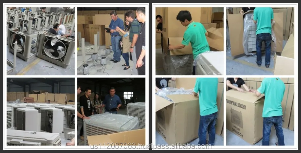 water cooled industrial fan/water cooler fan