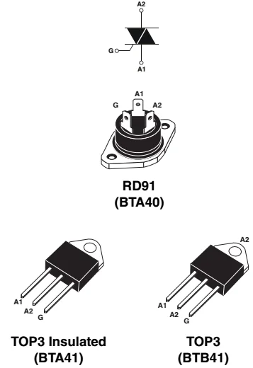 Bta225 800b схема включения