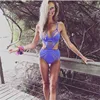 2019 new Ability to customize Exported to United Statesnet yarn splicing sexy swimsuit white and purple swimsuit women
