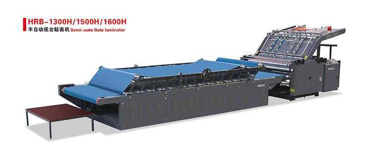 New factory sale hot cardboard flute laminating machine