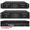 power distribution equipment + dj sound box + stereo mixing amplifier