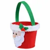 party gift felt easter basket christmas woven basket santa clause storage basket