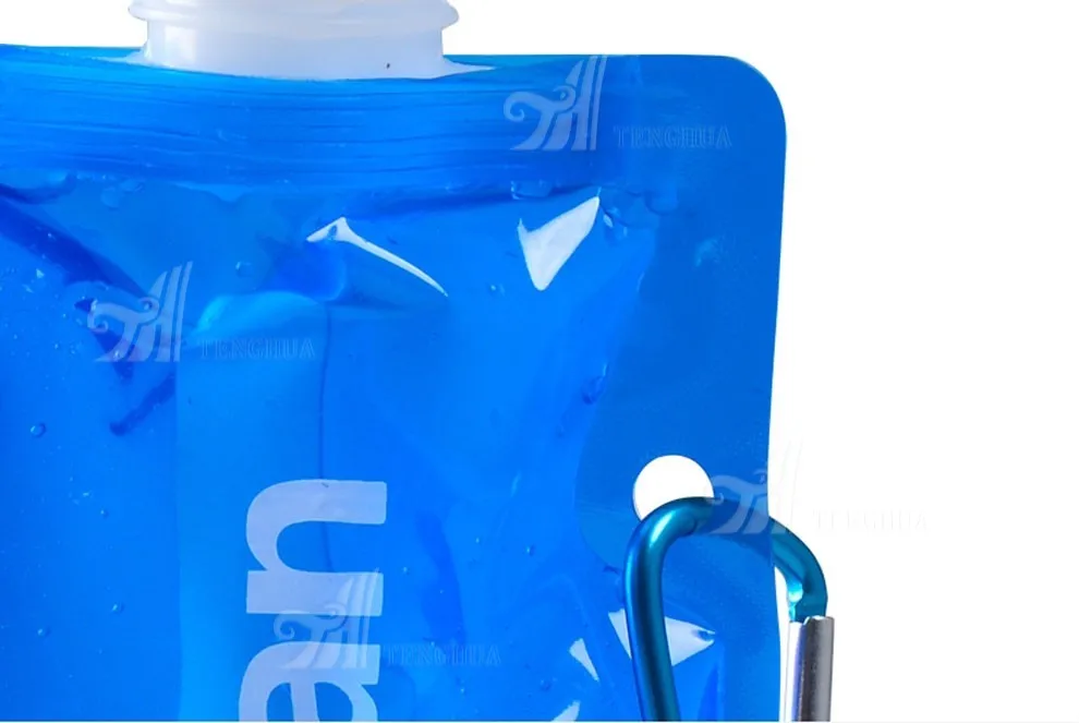 Promotional Advertising Usable Foldable Water Bottle