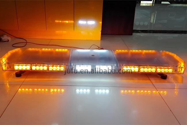 
47 inch best led strobe lights amber LED strobe kits truck emergency warning light bar 