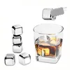 Hot sale 304 Stainless Steel Reusable Whiskey Ice Cubes For Drinks