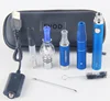 Portable dry herb vaporizer 4 in 1 herbal vape pen with 900mah evod battery glass globe tank CBD cartomizer