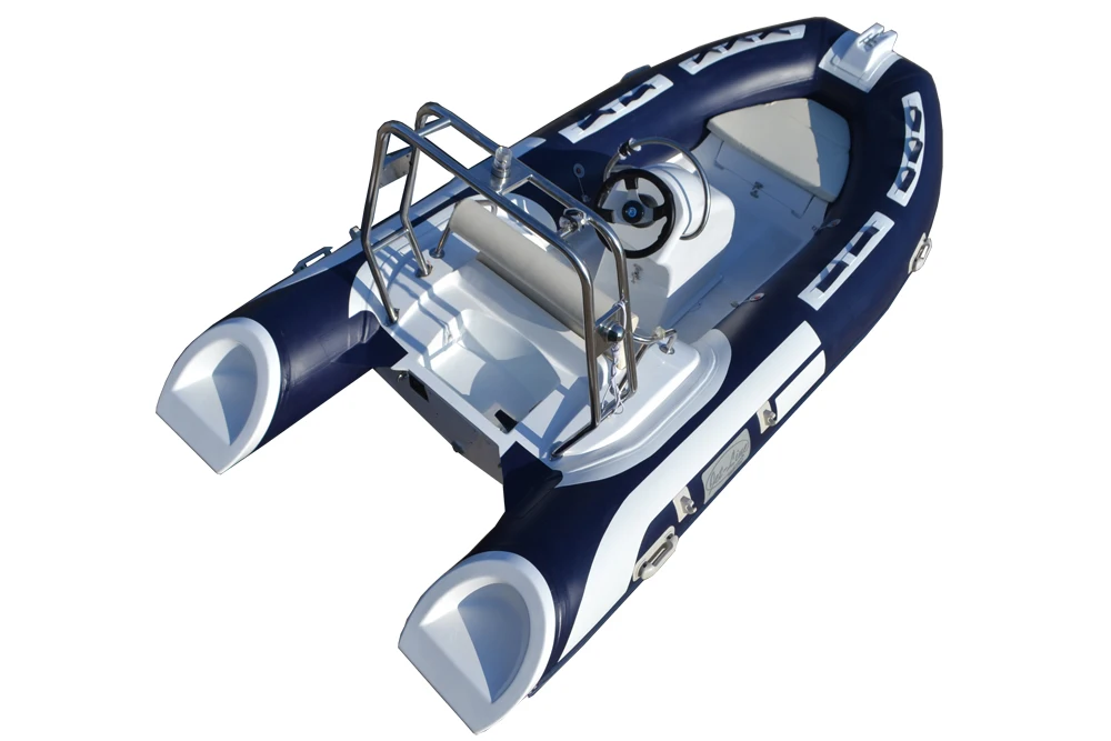 
CE 3.9m Outboard Motor Hypalon Material Rigid Inflatable Boat China Rib Boat For Sale 
