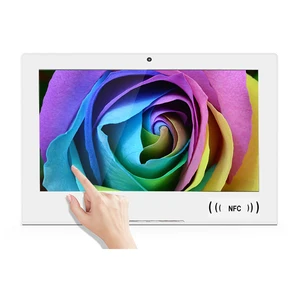 L Shape Desktop 10.1 inch Android 8.1 POE Tablet Kiosk