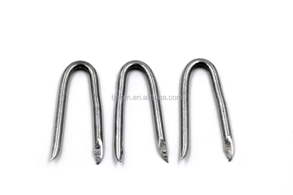 U Type Nails,Wire Staple Nails,Fence Nails,Barbed U Nails Buy Barbed