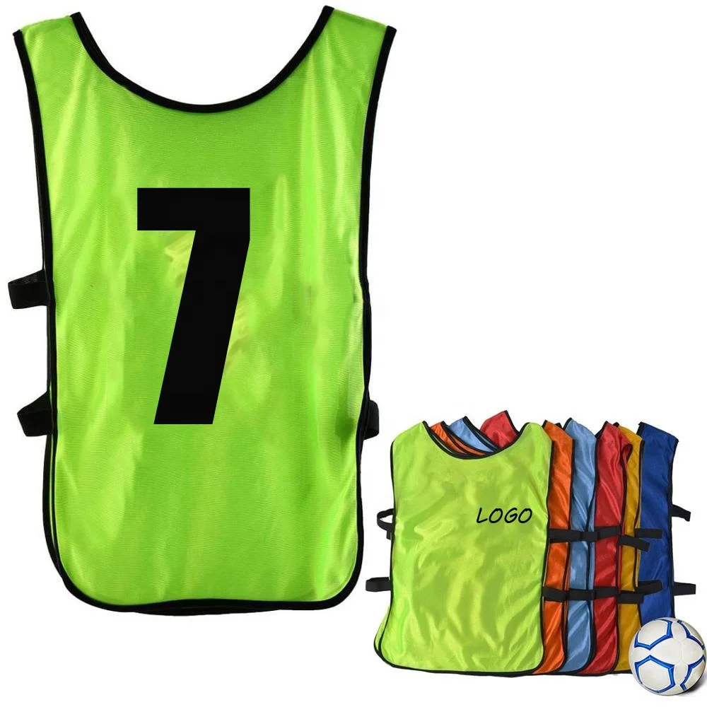 

customize logo printing basketball training vest soccer gym wear cheap football bibs soccer team vests, 13 colors
