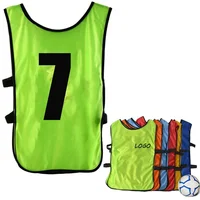 

customize logo printing basketball training vest soccer gym wear cheap football bibs soccer team vests