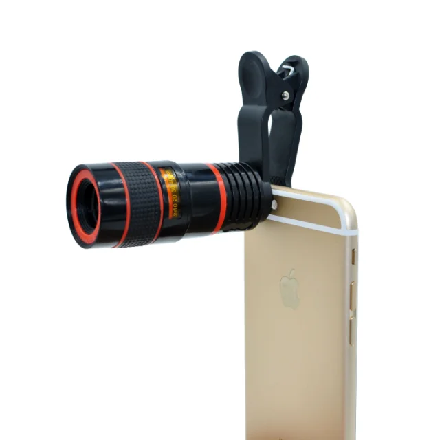 

8X 12X Zoom Telephoto Zoom Lens For Iphone8/10/X Samsung Htc External Mobile Phone Camera Telescope Zoom Lens