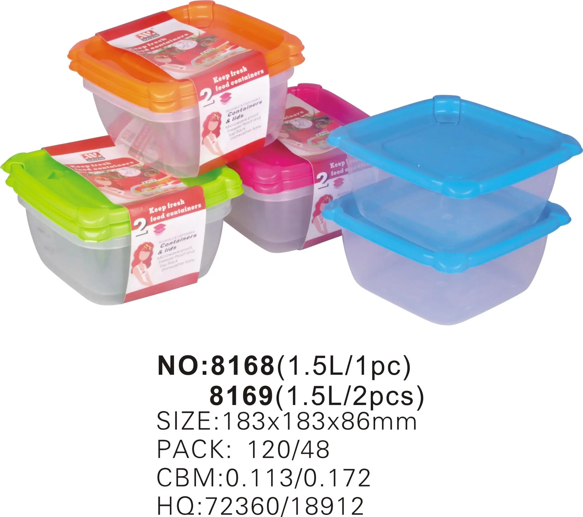 Plastic Microwave Food Container 0.89l(3pcs) Buy Plastic Food