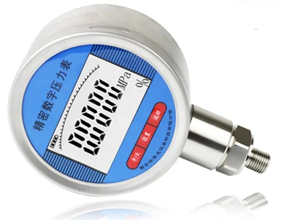Smart LCD display small precision pressure gauge price