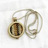 Sparkling rhinestone coin shiny coin bezels pendant wholesale