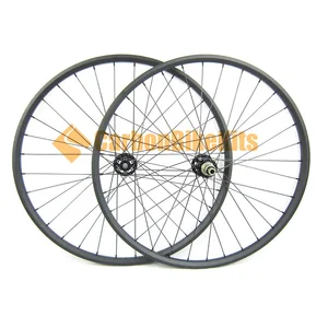 CarbonBikeKits MTB 29 carbon wheelset,carbon mountain bike cross country wheels 29er 27mm tubular