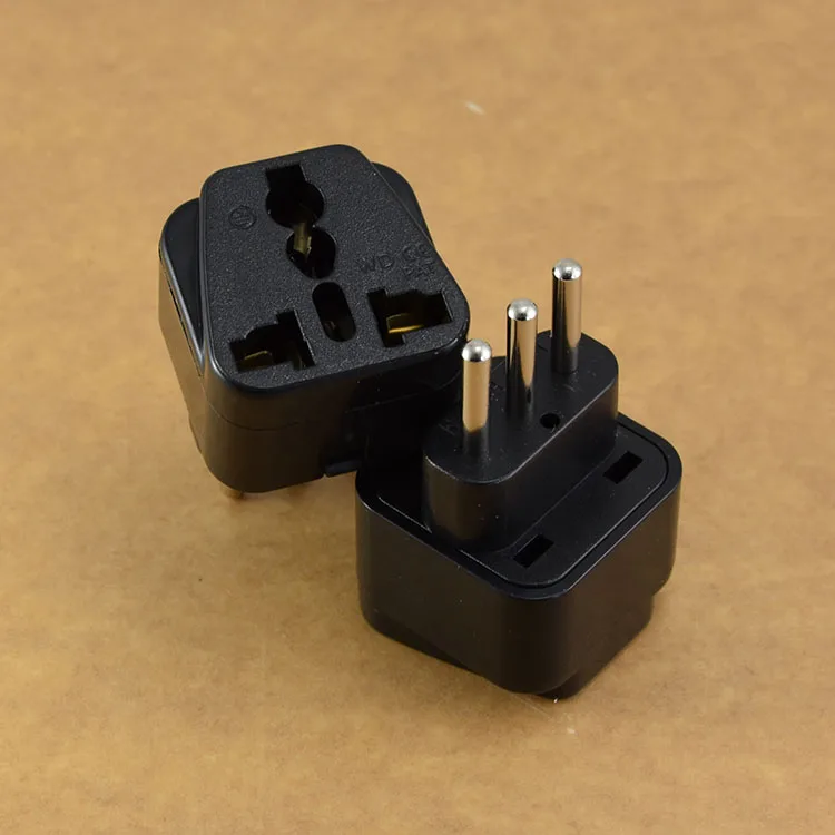 Italian Plug ( Type L ) Universal Travel Adapter Ac Power 3 Pins
