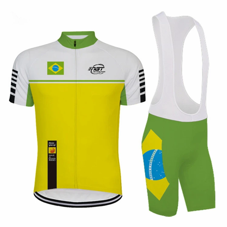 

Custom Durable Material Sportswear Cycling Bib Short Recycled Cycling Jersey Shirts, Customized color