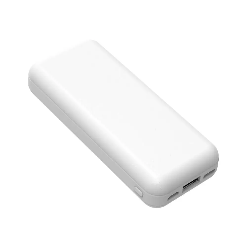 

2019 small Body High Capacity Portable Power Bank 10000mAh Mobile Phone Charger Custom Logo, Black / white