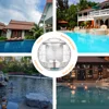 Solar Powered 7 Colors Changing LED Water Floating Ball Lamp LED Outdoor Pendant Light for Yard Pond Garden Pool Decoration