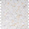 2018 natural mother of pearl shell air mosaic reception desk TV background