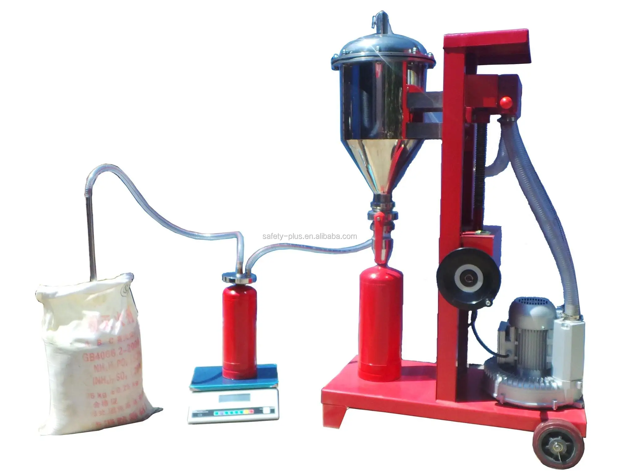 Automatic Dry Powder Fire Extinguisher Refilling Machine Manual Dry