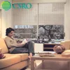 Motorized roller shutter window with aluminum foam slats