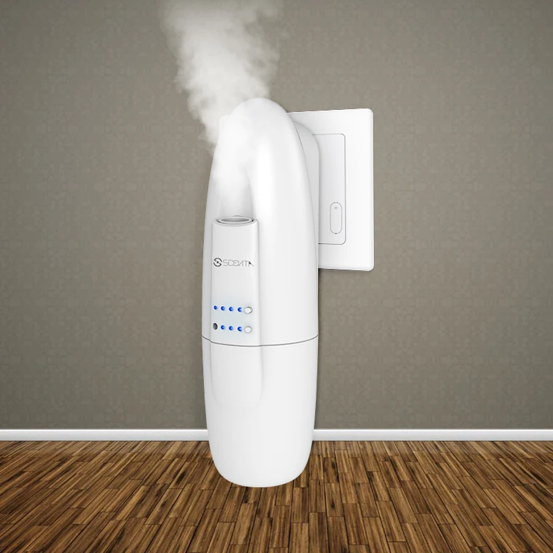 

SCENTA Innovative Ideas Wall Plug Scent Diffuser Air Freshener Aroma Dispenser Machine, White