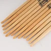 5A-2 Drum Accessories Percussion Instruments Wood Oval Tip Natural Oak Drum Sticks 5A 7A