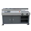 Find an agent coated paper glue bind s60-a4 paper book binder machine note book glue binding machine