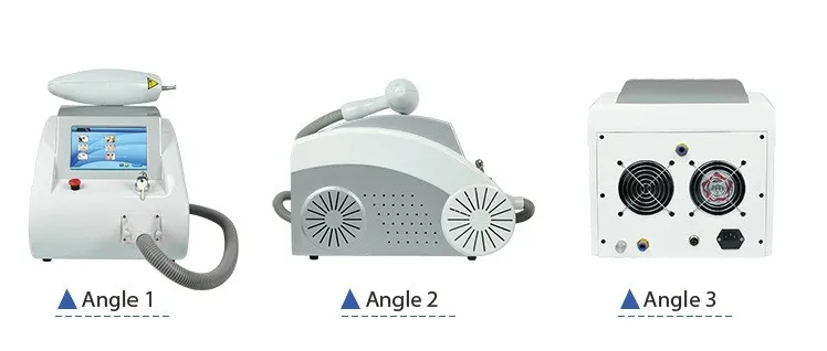 portable  Nd yag laser beauty machine with skin pigment removal
