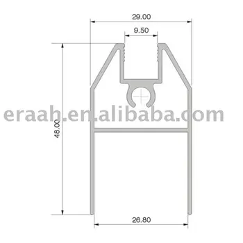 Opk 005 02 Sliding Door Roller Track For Folding Door Buy Track