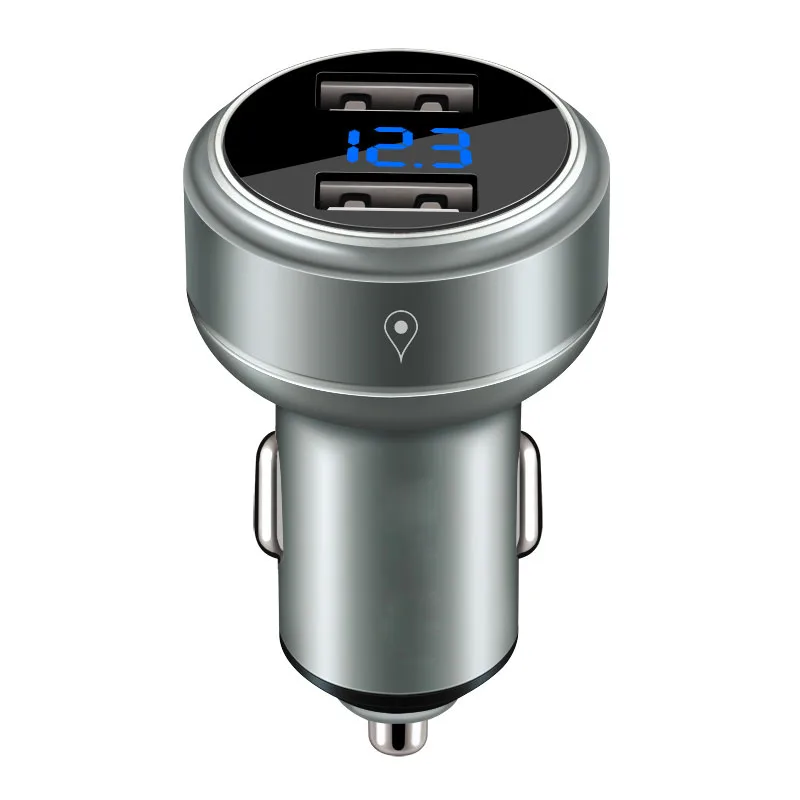 

Portable Electric GPS Tracker Mobile Phone 2 Ports Dual USB Car Charger