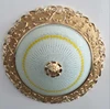 Artistic Surface Mounted plastic base Ceiling Light, bathroom glass ceiling light (RZ047-250)