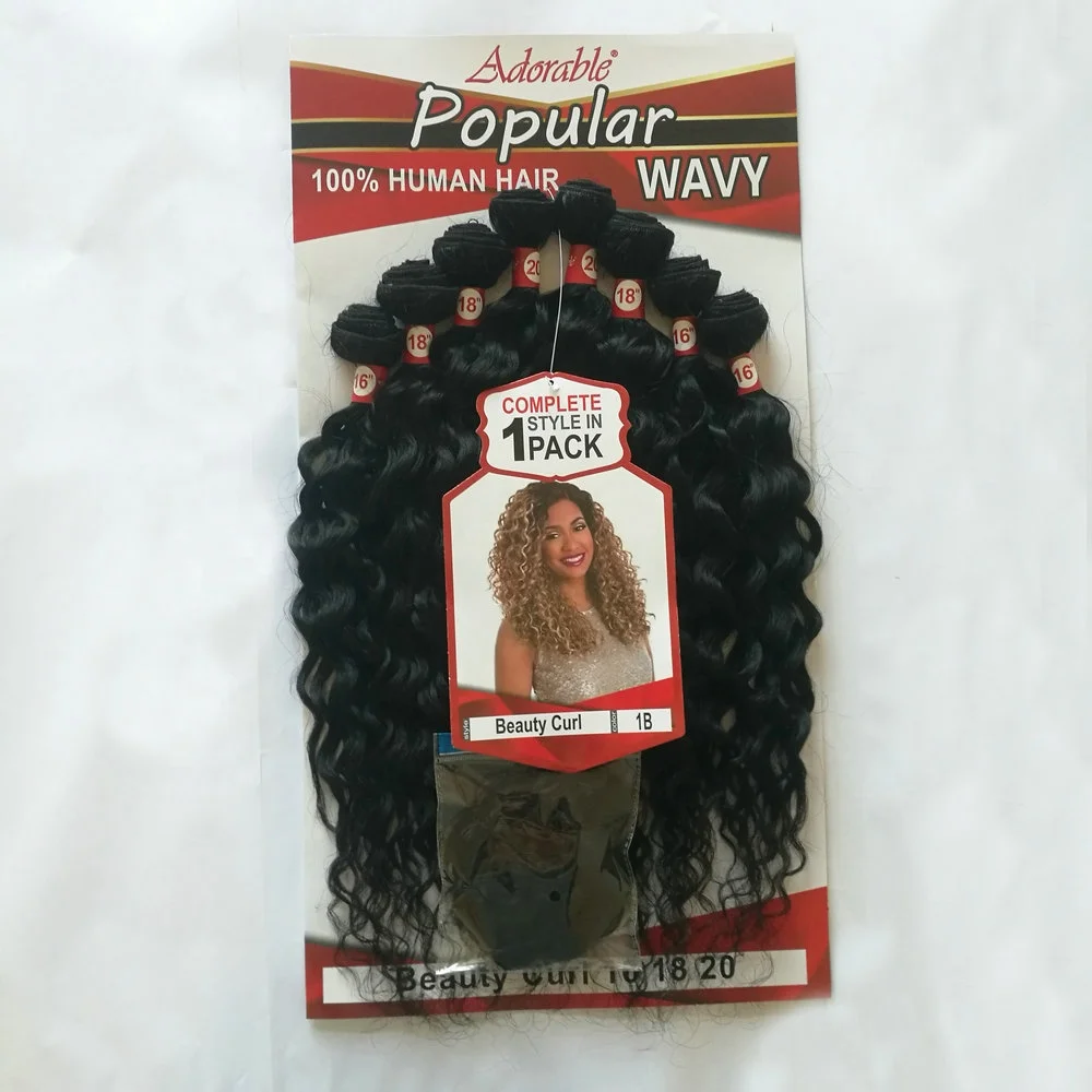 Adorable Hair Animal Mix Human Hair Synthetic Hair Spanish Wave