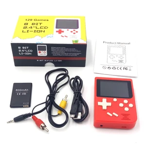 Retro Handheld Game Console 129 Built Games