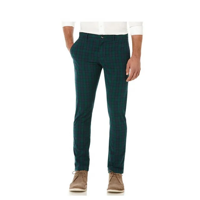 tartan tight trousers