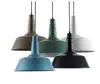 Best Selling Quality Aluminum Bamboo hat Pendant Lamp colour drop lamp