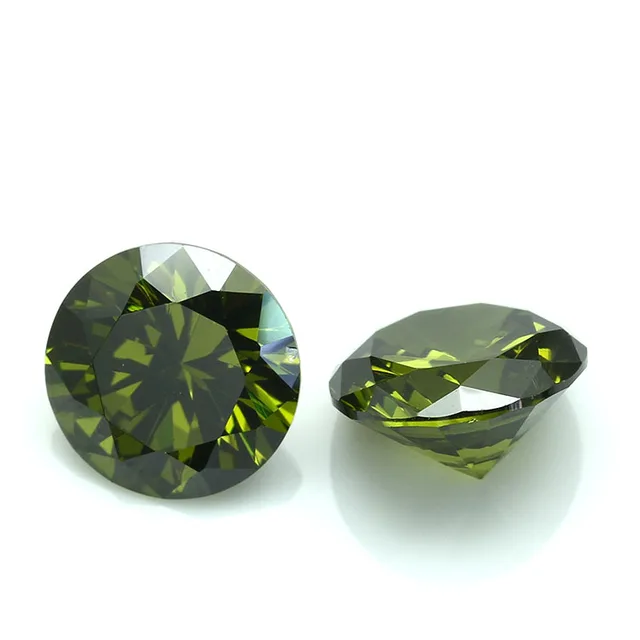 birthstone wholesale synthetic  peridot/red/pink c