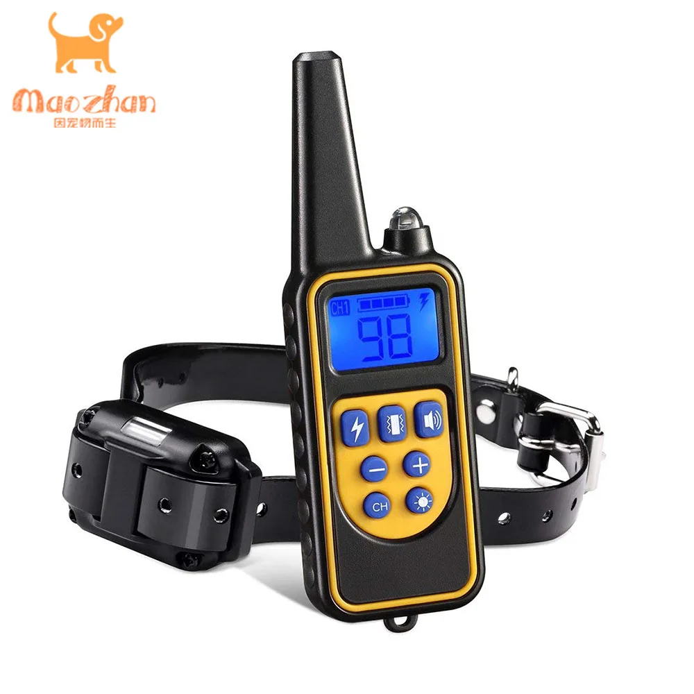 

Christmas End Of Clearance Waterproof Rechargeable Electric Pet Dog Training Collar with Remote, N/a