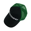 Manufacture nylon cotton 100% mesh cap baseball trucker hats 6 panel 3 d logo