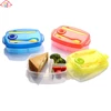 NBRSC Strict Quality Control Manufacturer Take Away Plastic Lunch Box with Cutlery Set