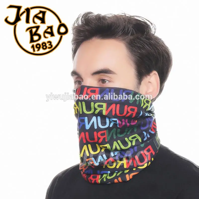 
Winter Outdoor Warmers Anime Cashmere Round Neck Scarf Wholesale Head Wraps Multifunctional Headscarf Bandana 