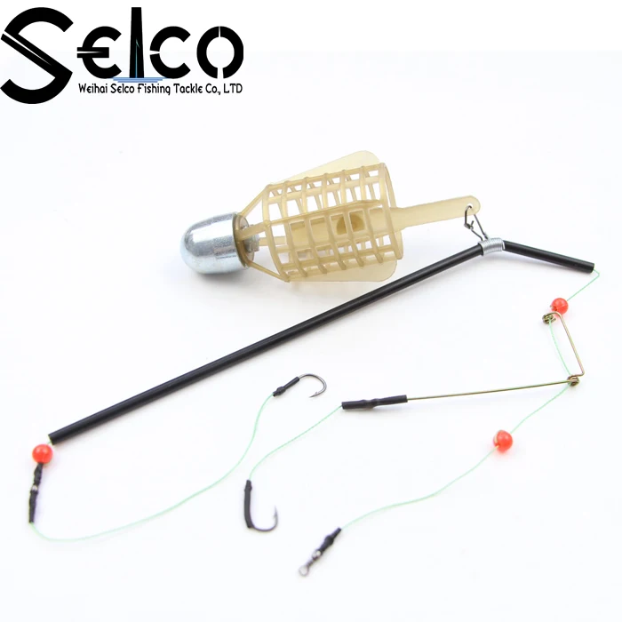 Carp Fishing Accessory Inline Wire Method Feeder Rig View Carp