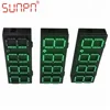 outdoor led screen 7 segment led display 4 digit led price board for petrol station display