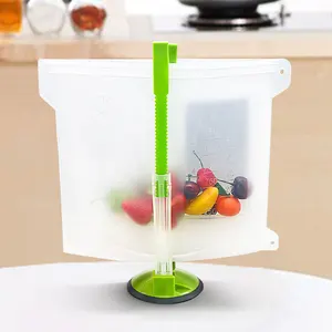 Image of Factory Reusable Fresh Reusable Vacuum Food Sealing Silicone Vacuum Storage Bag
