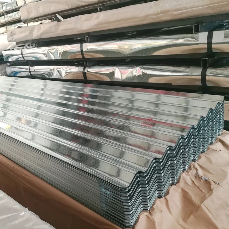 
ISO clear zinc corrugated roofing sheets , 30 gauge galvanized steel sheet 