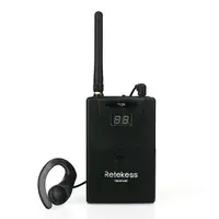 

2.4GHz Digital Wireless Audio Receiver for Simultaneous Translation Audio-visual education Tour Guide System Retekess T129